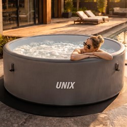 Надувной SPA-бассейн UNIX Line Thermal 180 см серый - фото 95642