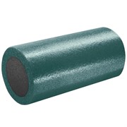 B31510-9 Ролик для йоги полнотелый 2-х цветный (т.зеленый/серый) 30х15см.