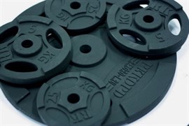Диск чугунный с хватом RECORD 15кг 26мм