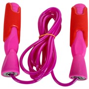 R18148 Скакалка с подшипником 2,8 м. ПП/ПВХ (розовая)