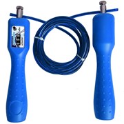 R18157-1 Скакалка из троса со счетчиком 2,8 м. (синяя)