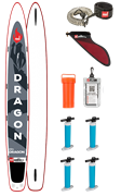Доска SUP надувная RED PADDLE 2018/2019 22'0" DRAGON MSL