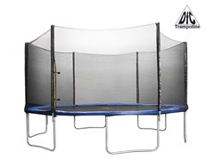 БАТУТ DFC TRAMPOLINE FITNESS С СЕТКОЙ 14FT-TR-E