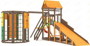 Всесезонная площадка IgraGrad С Gride с WorkOut SF2