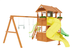 Детская площадка IgraGrad Клубный домик 2 с трубой Luxe
