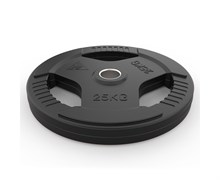 Диск обрезиненный с хватом DFC 25 кг / диаметр 51 мм