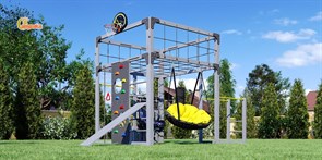 Детская площадка Савушка КУБ-1 (Серый)