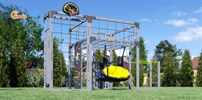 Детская площадка Савушка КУБ-2 (Серый)