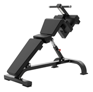 Скамья для пресса регулируемая Protrain PP145 (полностью черный)