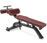 Скамья для пресса регулируемая Protrain BPL137 (полностью черный)