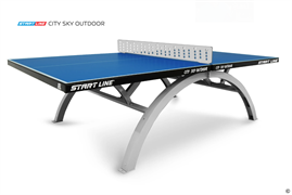 Стол теннисный Start Line City SKY Всепогодный Синий