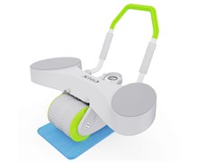 Тренажёр для пресса AB Roller SND-G зеленый с ковриком 34 х 17 x 0.6 cм