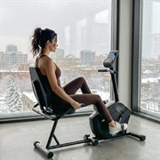 Горизонтальный велотренажер UNIX Fit BR-340E Compact