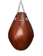 Груша боксерская набивная Бочка большая TOTALBOX кожа 20/65*100-50 черн