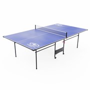 Теннисный стол DFC ATHLETIC, размер по стандарту ITTF 274 x 152, с сеткой, складной
