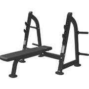 Скамья для жима горизонтальная профессиональная BRONZE GYM BR-1012