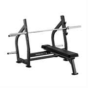 Скамья олимпийская для жима горизонтальная BRONZE GYM RAVE RE55