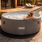 Надувной SPA-бассейн UNIX Line Thermal 180 см серый