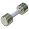 Гантель хромированная для фитнеса 4 кг MB-FitM-4 - фото 21255
