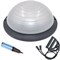 BOSU022-8 Полусфера BOSU гимнастическая, 46см., (серая) в комплекте с эспандером и насосом (B31650) - фото 22010