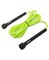 Скакалка RP-101 ПВХ с плаcтиковой ручкой, зеленая, 3 м - фото 26833