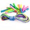 R18109 Скакалки (10 штук) шнур из ПВХ 2,6 м. (2-х цветный мультиколор, полупрозрачная с блестками) - фото 27124