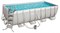 Каркасный прямоугольный бассейн Bestway 56670, 488х244х122 см - фото 29519