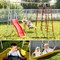 Детский спортивный комплекс для дачи ROMANA Богатырь Плюс - 2 NEW - фото 36726