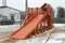 Детская деревянная зимняя горка IgraGrad Snow Fox 5,9 м + Панда Фани Грайд - фото 53102