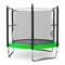 Батут UNIX Line Simple 8 ft Green (inside) - фото 55796