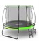 Батут UNIX Line 8 ft UFO Green - фото 55849
