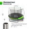 Батут UNIX Line 10 ft UFO Green - фото 56046