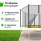 Батут UNIX Line Simple 12 ft (366 см) с внешней защитной сеткой, цветной - фото 56157