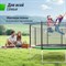 Батут UNIX Line Simple 12 ft (366 см) с внешней защитной сеткой, цветной - фото 56161
