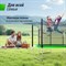 Батут UNIX Line Simple 12 ft (366 см) с внутренней защитной сеткой, зеленый - фото 56187