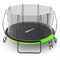 Батут UNIX Line 12 ft UFO Green - фото 56316