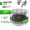 Батут UNIX Line 14 ft UFO Green - фото 56379