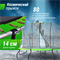 Батут UNIX Line 14 ft UFO Green - фото 56382