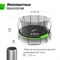Батут UNIX Line 14 ft UFO Green - фото 56383