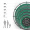 Батут UNIX Line SUPREME GAME 14 ft (Green) - фото 56473