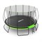 Батут UNIX Line 16 ft UFO Green - фото 56504