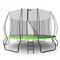 Батут UNIX Line 16 ft UFO Green - фото 56505