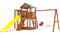 Детская площадка Савушка Мастер 3 (Махагон) Plus (горка 3 метра) - фото 58039