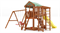 Детская площадка Савушка Мастер 3 (Махагон) Plus (горка 3 метра) - фото 58041