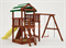 Детская площадка Савушка Мастер 1 (Махагон) 4 сезона - фото 58176