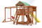 Детская площадка Савушка Мастер 4 (Махагон) Plus (горка 3 метра) - фото 58335