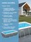 Бассейн каркасный Bestway Power Steel 56441, 404×201×100 см, фильтр-насос, лестница, прямоугольный - фото 59621