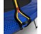 Батут DFC Trampoline Fitness с сеткой 14ft Синий - фото 59814