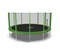 Батут DFC Trampoline Fitness с сеткой 16ft Светло-зелёный - фото 59904