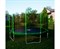 Батут DFC Trampoline Fitness с сеткой 16ft Светло-зелёный - фото 59908